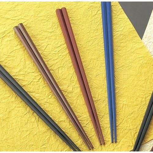 SPS箸 六角 赤 22.5cm(100膳入)