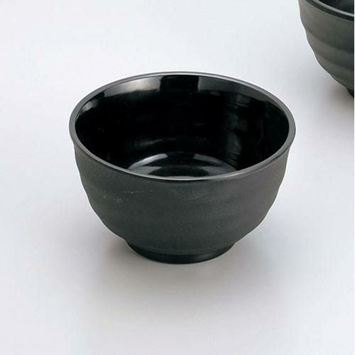 飯器(小)黒(メラミン) (5個入)