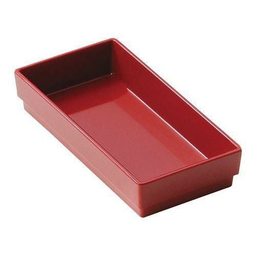 ココプレート 長角(小)赤