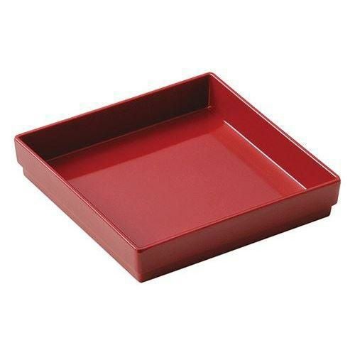 ココプレート 角(大)赤