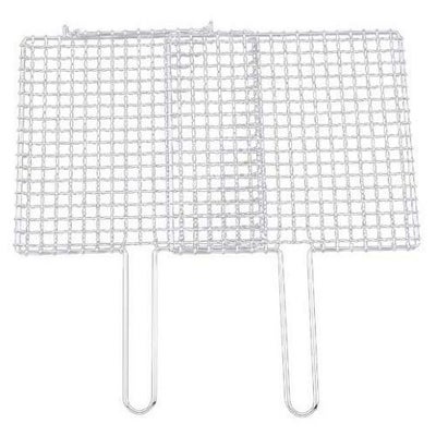 焼アミ30cm 合わせ シングルハンドル クロームメッキEBM 【 業務用 】【 同梱グループA 】