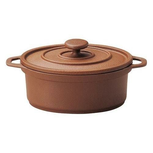 ミニココ オーバル(小)ブラウン