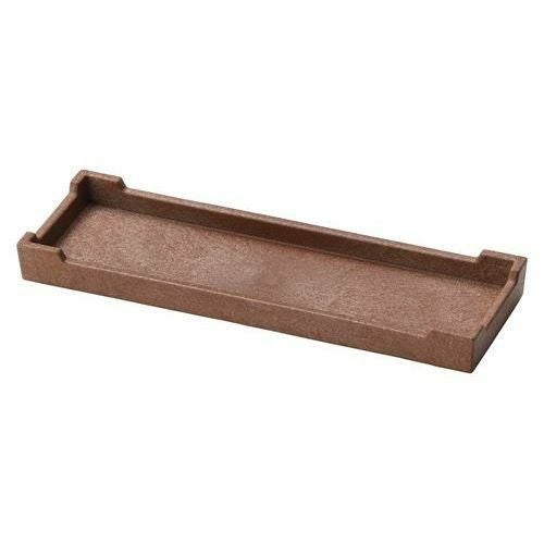 カスター盆 ブラウン 8.5×26