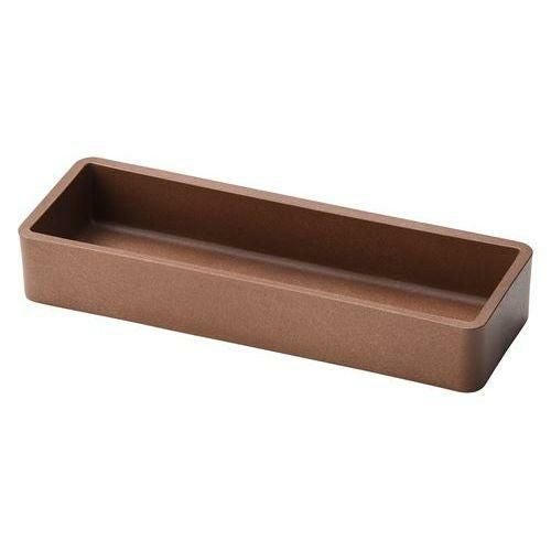 カトラリーボックス ブラウン