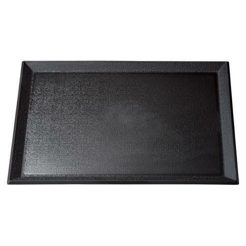 長角盆 420×315 黒 N.S