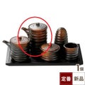 ソース入 【焼締 ソース入】 高さ97mm×(手付・はみ出し部分含む)サイズ:88・直径:63【グループB】【プロ用】