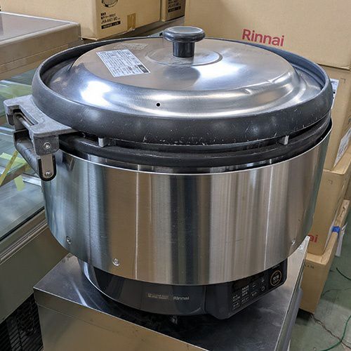 中古】ガス炊飯器 5升 リンナイ(Rinnai) RR-S500G2 幅566×奥行506×高さ