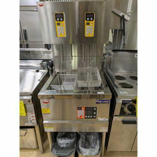 MIF-23D 【マルゼン】 電磁フライヤー 23L 幅550×奥行600×高さ800(mm