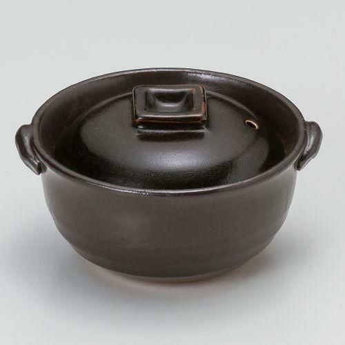 天目4号深鍋 15×φ13×8.5cm(300cc)(身6.7cm) 386-179