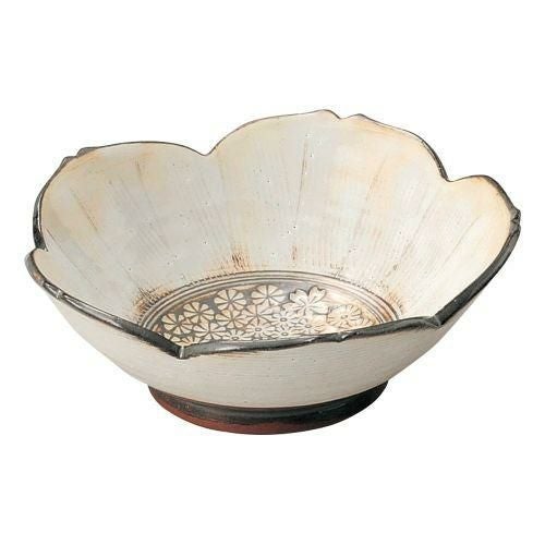 三島手桜鉢 15×15×6cm 418-049