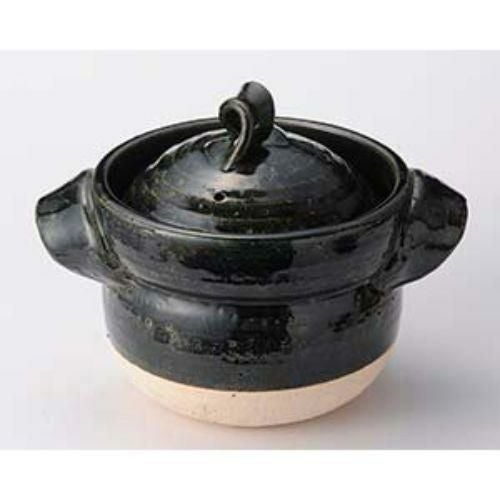 織部五合御飯鍋 30×23×23cm 384-269