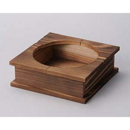 がんじょう釜台(大) 20×20×7cm(φ16.5) 389-069