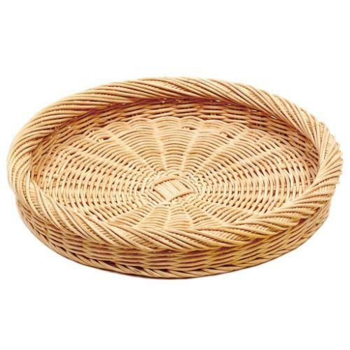 籐製 丸カゴ 16-733C φ330