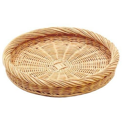 籐製 丸カゴ 16-733C φ330
