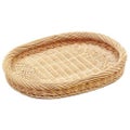 籐製 小判カゴ 16-733A 400×300×H35