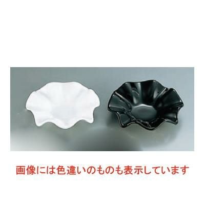 灰皿 フラワー黒 ガラス 大