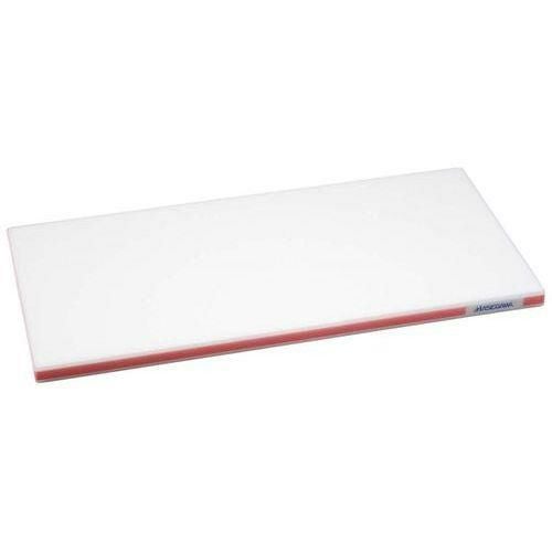 ポリエチレンかるがるまな板HD/肉厚タイプ (両面シボ付) レッド 1200×450×40