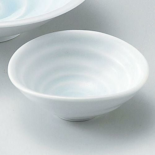 青白磁うず潮千代口 9.3×8.3×3.5cm 023-268 (10個入)