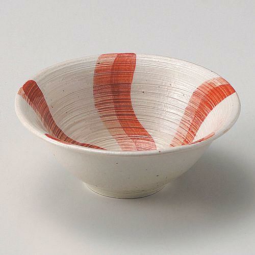 うるし流水(赤)5.0鉢 φ14.5×6cm 046-249