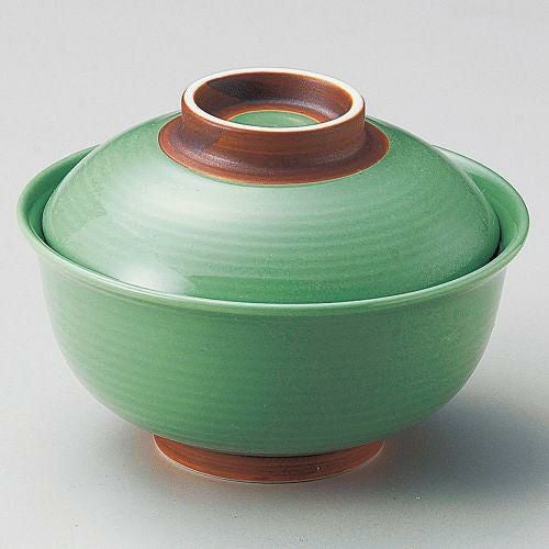 ヒスイ錆巻反円菓子碗(大) φ13×9.5cm 111-209