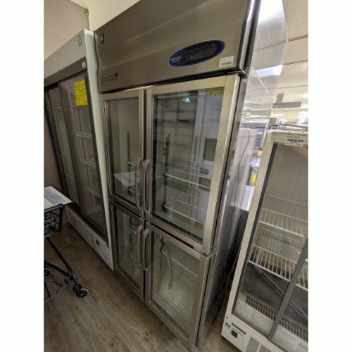 中古】冷蔵リーチインショーケース ホシザキ RSC-90DT-2B 幅900×奥行