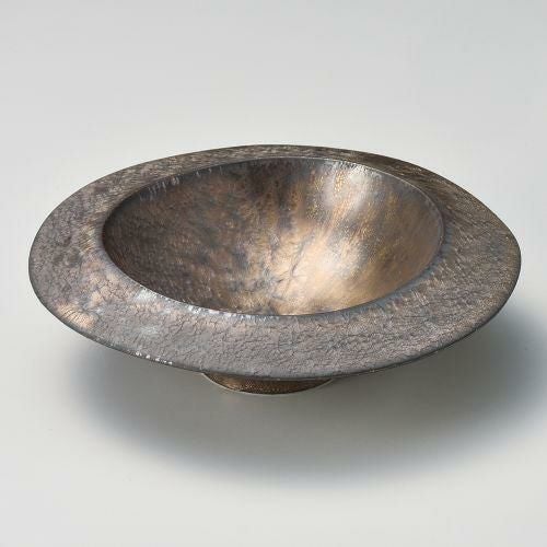 金結晶反型7寸向付 21×20×6.7cm 035-109