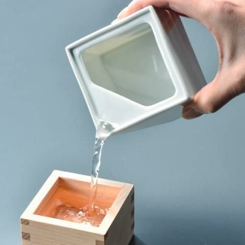 枡々冷酒器 黒マット