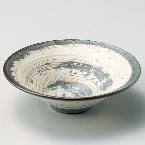 粉引刷毛反向付 φ18.5×5.5cm 035-119