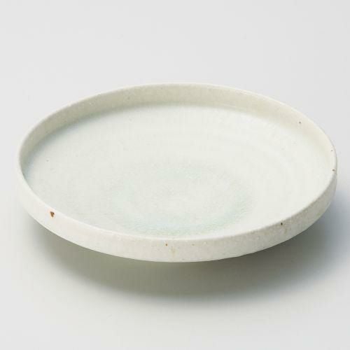 彩御深井切立皿白々 φ15.3×3.3cm 032-059