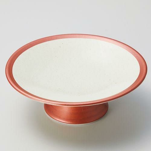 赤銀彩高台向付 φ16.5×5.7cm 040-059