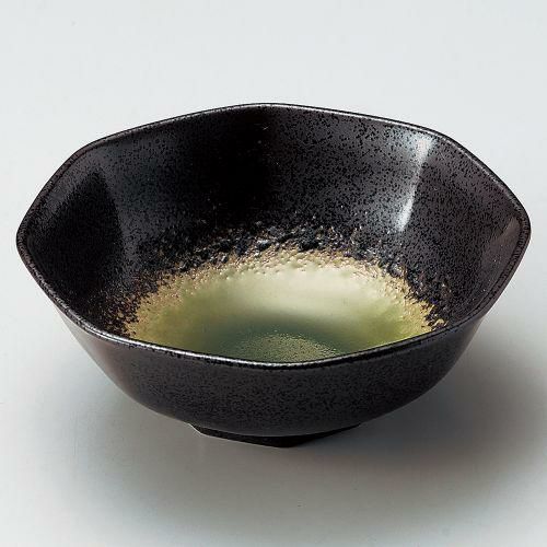 鉄仙花ヒワ八角5.0鉢 15.6×15×5.8cm 055-219