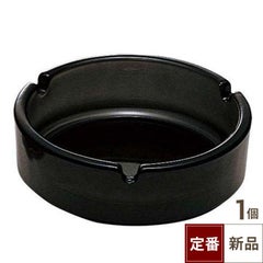 ガラス アルジェ 灰皿 ブラック P-05513-BK-JAN