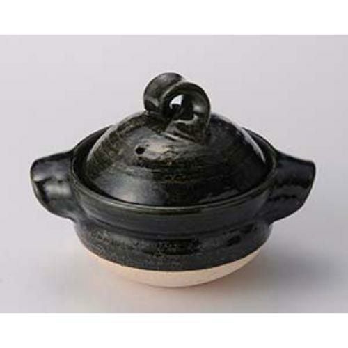 織部一人用御飯鍋 22×17×16cm 384-289