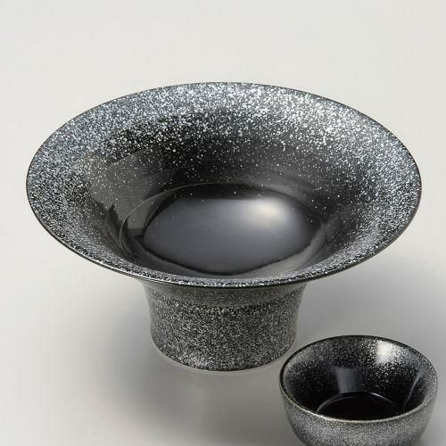 コスモ(シルバー)反高台向付 φ17×8cm 024-019