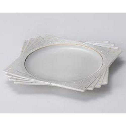 ラスター折角大皿 24.5×19.8×2.3cm 119-099