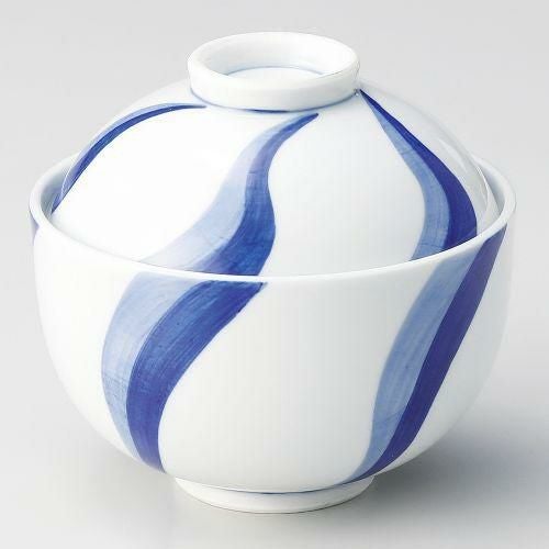 流水丸型蓋物小 φ11×10.5cm 110-209