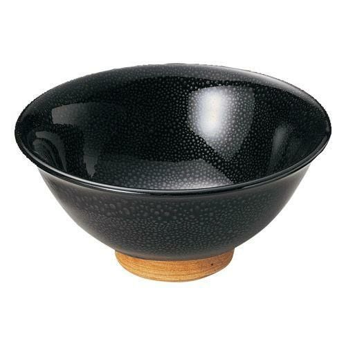 油滴天目反6.5丼 φ19.5×9.5cm 406-159