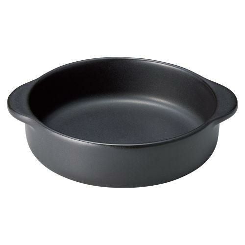 ブラックセラム丸リゾット 20.5×φ17.5×5.2cm(600cc) 537-059