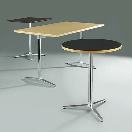 アルミ鋳物テーブル脚 ベースサイズ：A506×B443×高さ700 品番：MC-T-290 塗装カラー：88 ポール：42φ