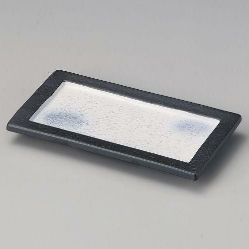 むらさきパール長角皿 22.9×12.5×2.2cm 131-019