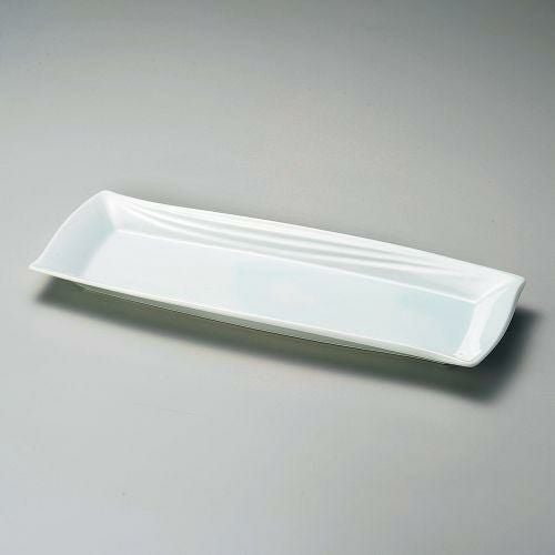 青白磁長角皿 42×16.7×3.4cm 155-119