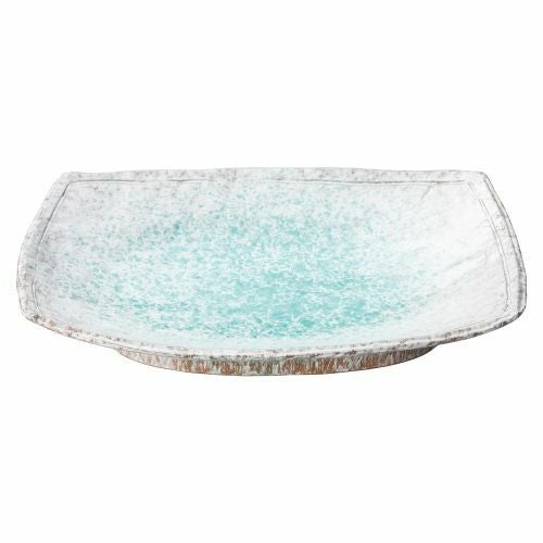 青釉11号長盛皿 33×23.5×5cm 417-029