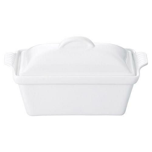 白テリーヌ(小) 22.5×11.3×11.5cm 488-029