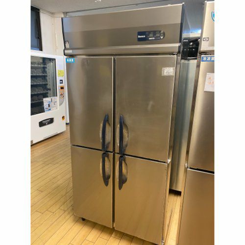 業界最長1年保証】【中古】縦型冷凍冷蔵庫 1凍3蔵 ホシザキ HRF-90ZT3
