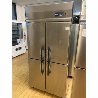 業界最長1年保証】【中古】縦型冷凍冷蔵庫 1凍3蔵 ホシザキ HRF-90ZT3 