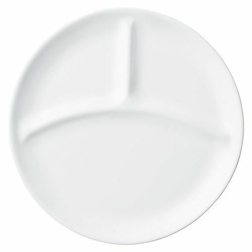 軽量強化ランチプレート φ24.5×2.2cm 487-119