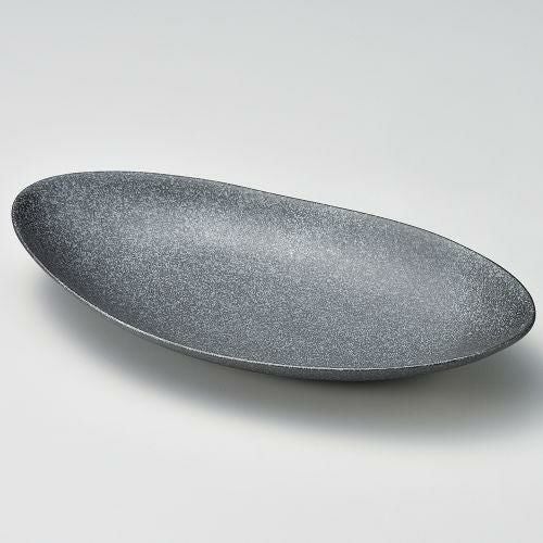 鉄ペーパーオーバルディッシュ大 33.2×17.4×5.5cm 191-159