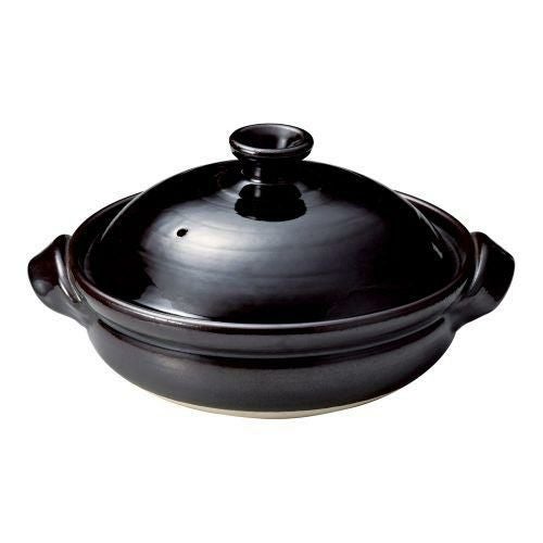 飴天目8号鍋 30×25×16.5cm(2200cc)(身8.5cm) 381-269