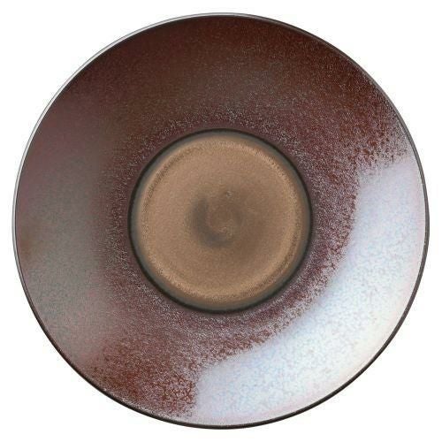 ブロンズ22cmプレート φ22.4×2.5cm 530-039