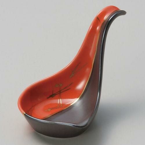 塗分金松葉レンゲ珍味 10.5×6×7cm 083-378/089-189